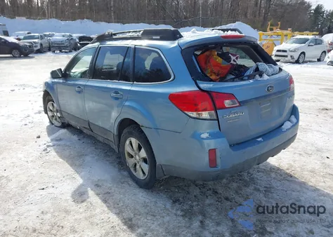 2010 Subaru Outback 2.5I Premium from USA, damaged, VIN 4S4BRCBC4A3332493